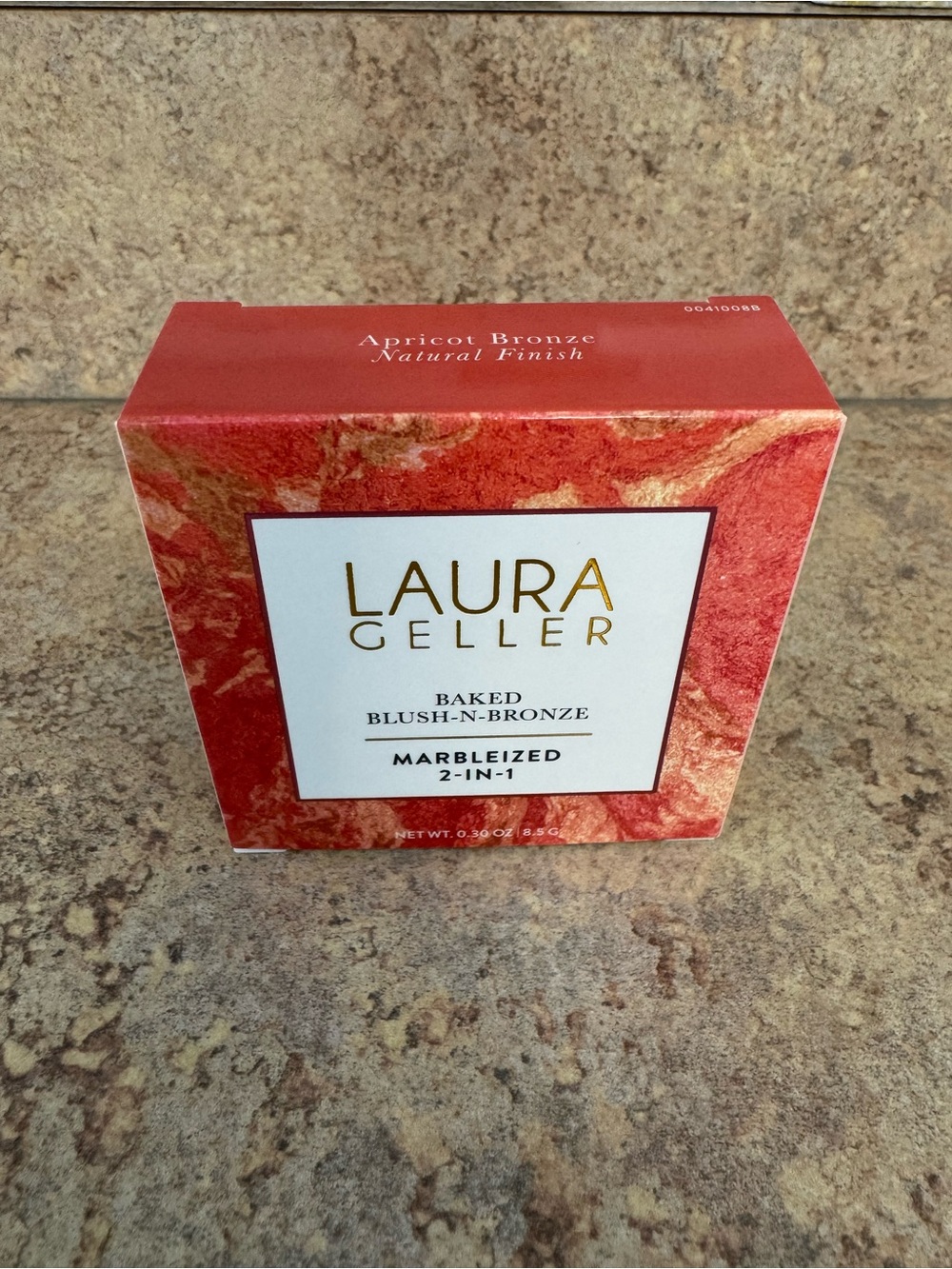 Laura Geller Apricot Bronze Marbleized Baked Blush-Bronzer